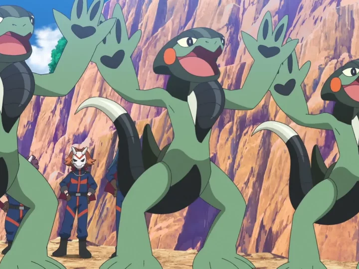 Capitulo 96 Serie Horizontes Pokémon: ¡Choque! El Equipo Dragón Rugiente