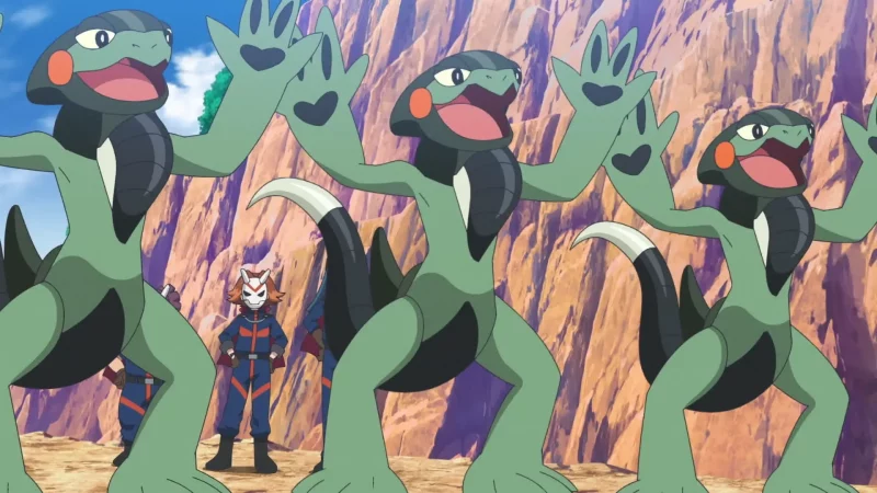 Capitulo 96 Serie Horizontes Pokémon: ¡Choque! El Equipo Dragón Rugiente