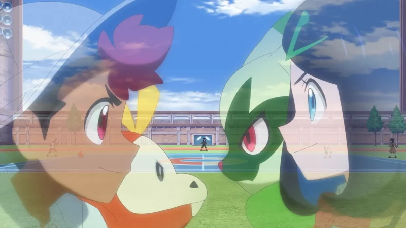Capítulo 22: ¡Brilla, teracristalización! ¡Liko enfrenta a Rod! – En busca de Laqua Serie Pokemon