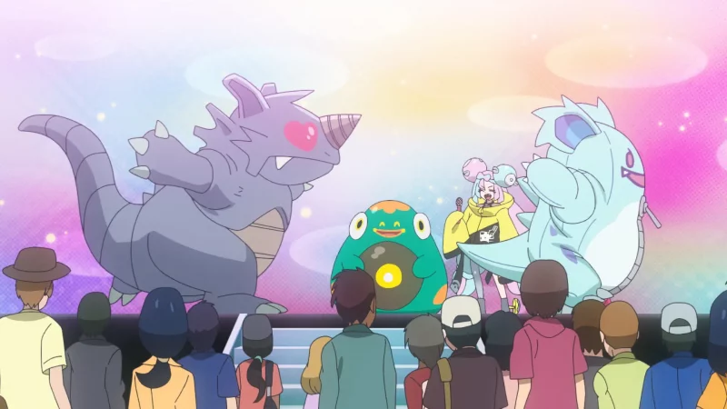 Capitulo 103 Serie Horizontes Pokémon: Arde mi amor por Nidotina