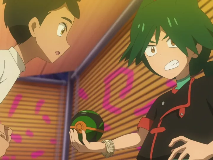 Capitulo 106 Serie Horizontes Pokémon: ¿Megaincreíble? La Ocaso Ball que no se abre