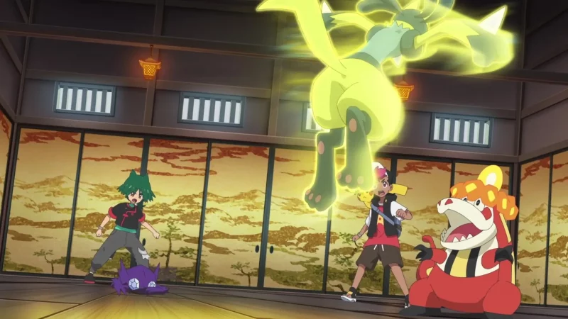 Capitulo 112 Serie Horizontes Pokémon: Rod – Entrenamiento