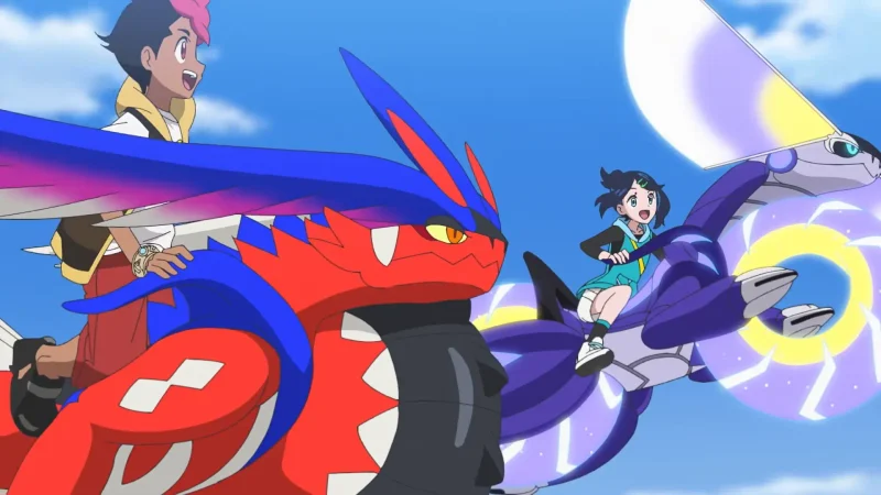 Capitulo 148 Serie Horizontes Pokémon: ¡Koraidon y Miraidon! ¡La gran carrera de Paldea!