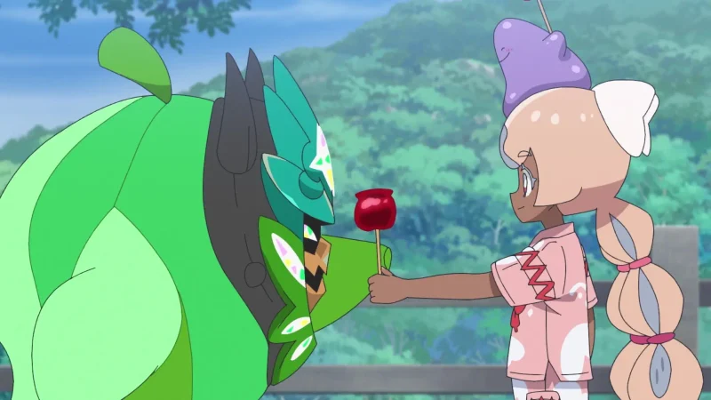 Capitulo 151 Serie Horizontes Pokémon: Navi y la misteriosa niña de la máscara